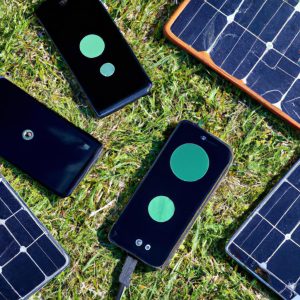 Solar-Powered Phone Chargers