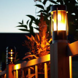 Efficient Deck Lighting: Solar Power Saves Energy!