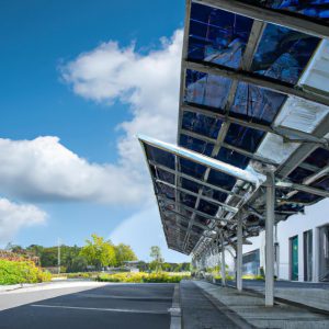 Present and evaluate emerging solar technologies that are suitable for different types of workplaces, from office buildings to factories.