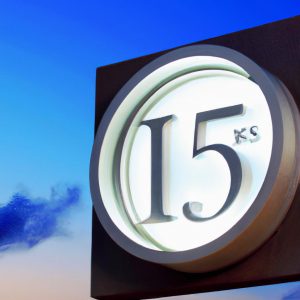 Solar LED Address Signs
