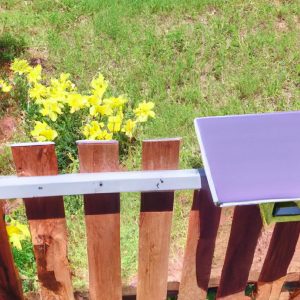 Solar-Powered Electric Fence for the Garden